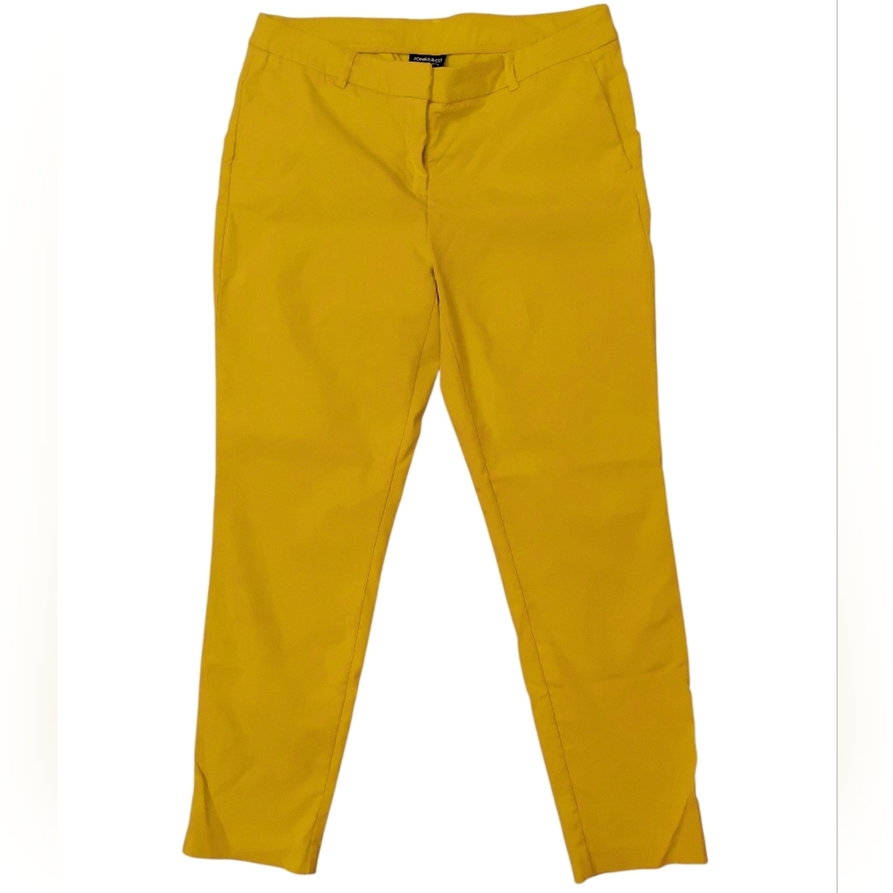 Jones New York Vibrant Yellow Trousers